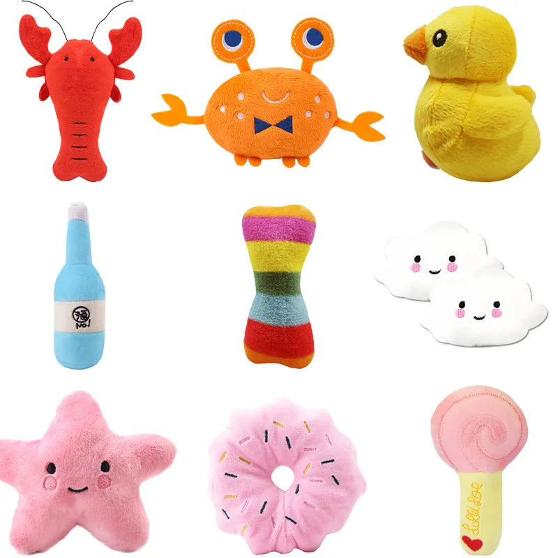 PetSqueak Joy Toy - Brinquedo Divertido e Resistente para Cães e Gatos Pequenos.