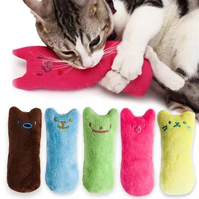 Brinquedo Interativo de Pelúcia com Catnip para Gato