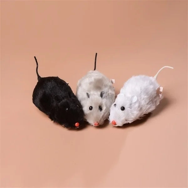 Rato de Pelúcia Divertido - Uma Brincadeira Irresistível para Cães, Gatos e Crianças!