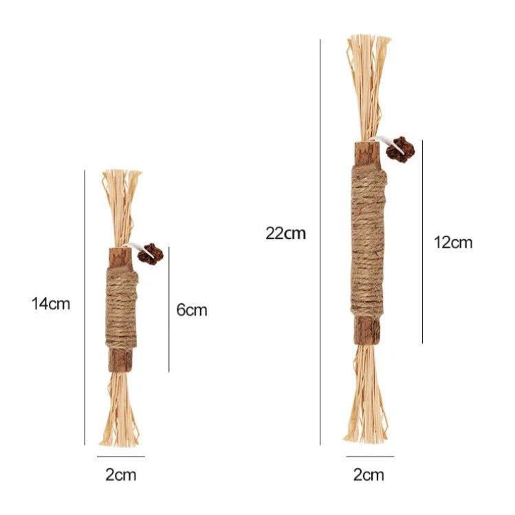 Bastão Mastigável de Prata para Gatos