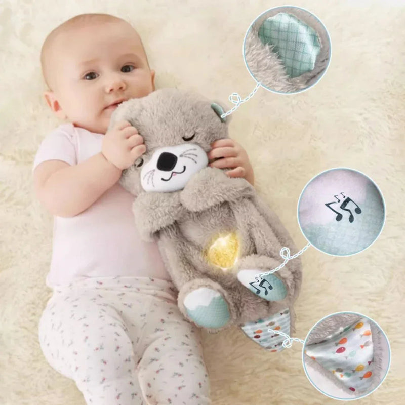 Charmoso Brinquedo de Pelúcia Otter - Companheiro para Dormir e Brincar!