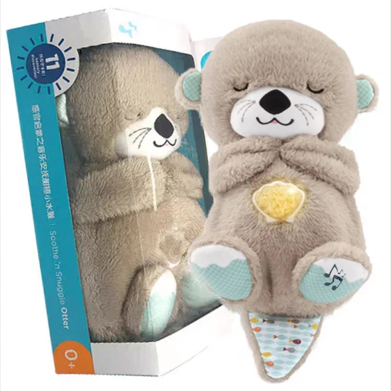 Charmoso Brinquedo de Pelúcia Otter - Companheiro para Dormir e Brincar!