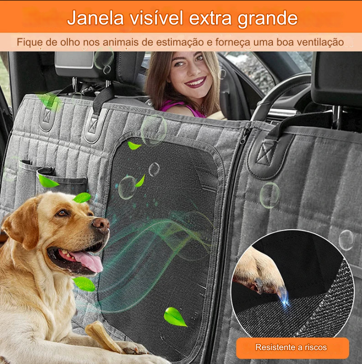 Capa de Assento de Carro para Cães Benepaw (PRODUTO DE ALTO VALOR)