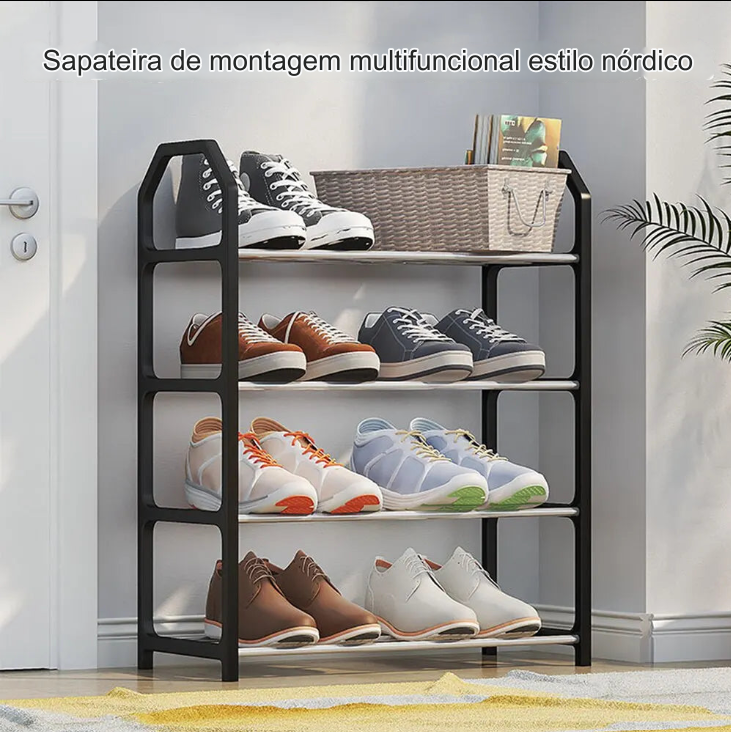 Organizador Criativo de Sapatos para Casa